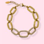 CRYSTALY CHAIN BRACELET