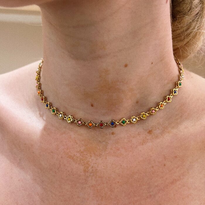 DOLLSE CHOCKER NECKLACE