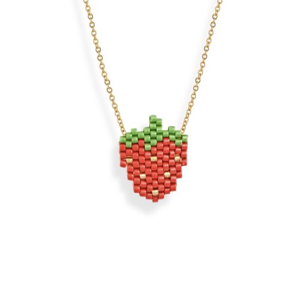 CUTE STRAWBERRY NECKLACE