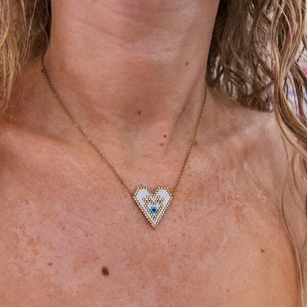 RED HEART NECKLACE - Image 2