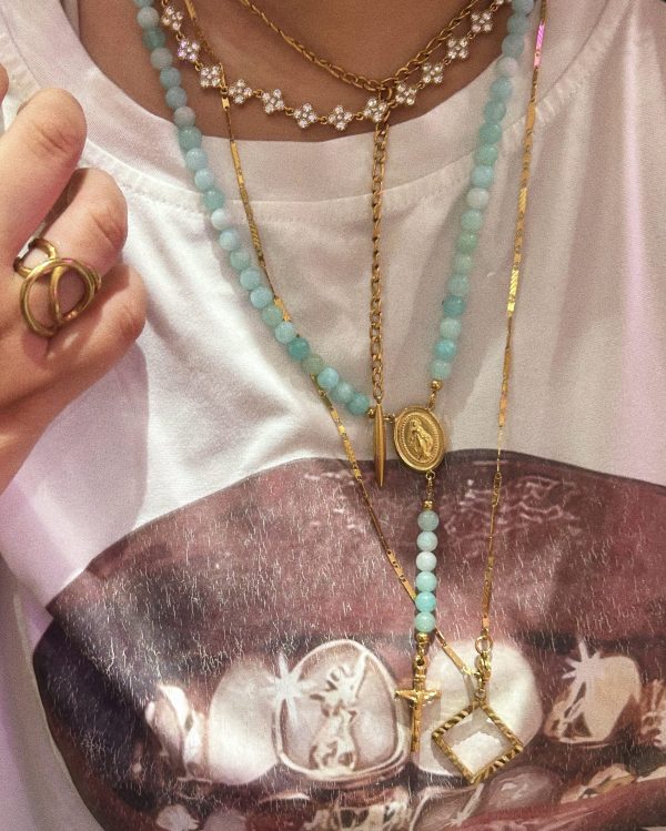 OVIE TIE CHAIN NECKLACE - Image 2