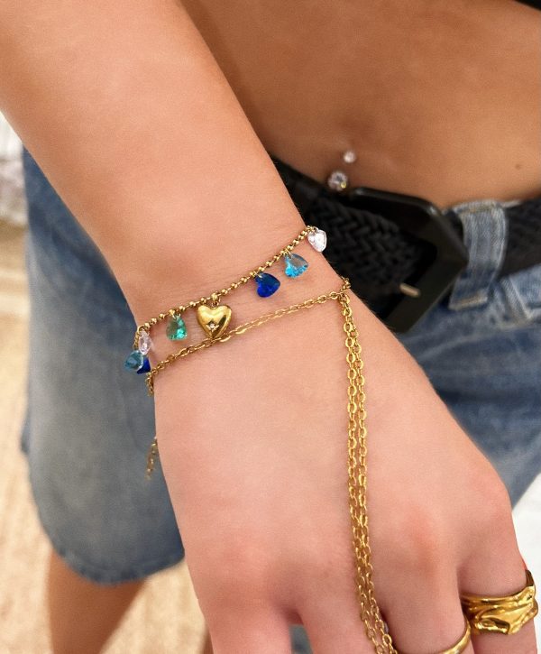 MINI CUTEST HEART CHARM BRACELET - Image 2