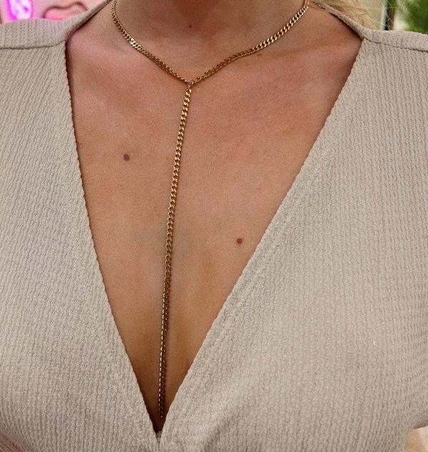 GOLDENY TIE NECKLACE - Image 2