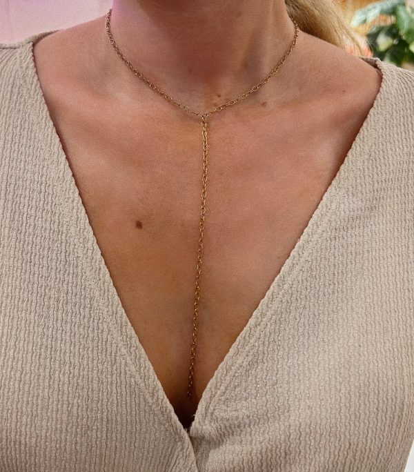 OVELLY TIE NECKLACE - Image 2