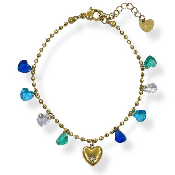MINI CUTEST HEART CHARM BRACELET - Image 3