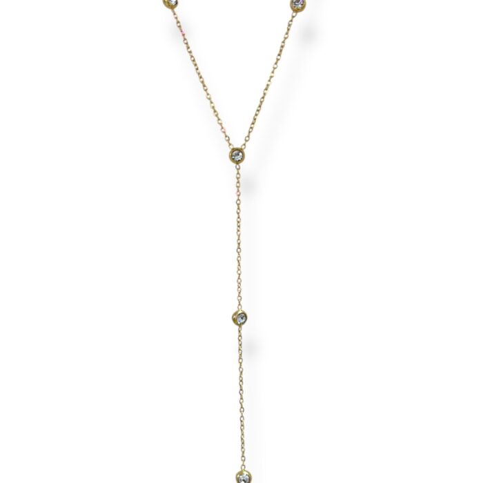 ΤΙΝΑ TIE SPARKLING NECKLACE