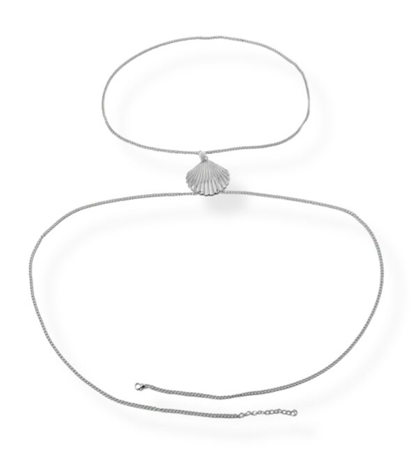 SUMMERY SILVER BODY CHAIN - Image 1
