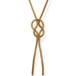 ALLIN GOLDEN TIE NECKLACE