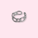 CHAIN SILVER RING