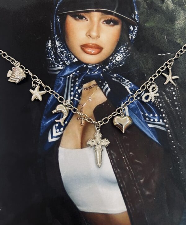 CROSSY CHARM NECKLACE - Image 2