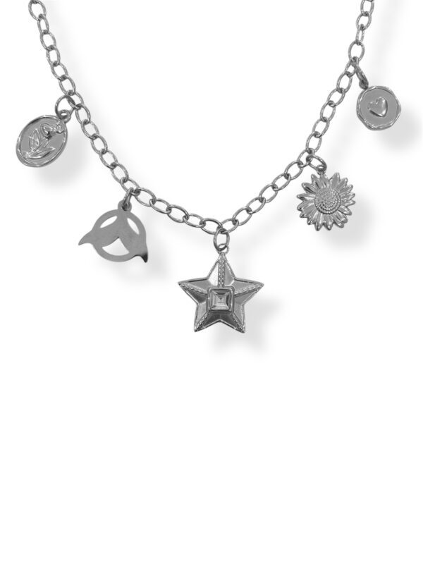 SPARKLE STAR CHARM NECKLACE - Image 1