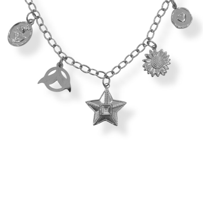 SPARKLE STAR CHARM NECKLACE