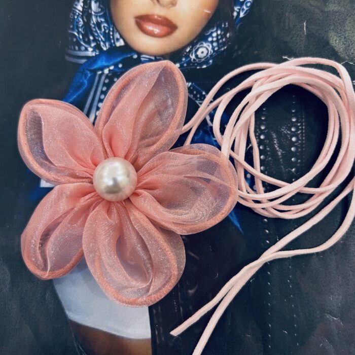 PINK MARRGARET CHOKER