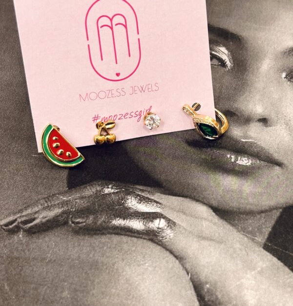 WATERMELON SET EARRINGS - Image 2