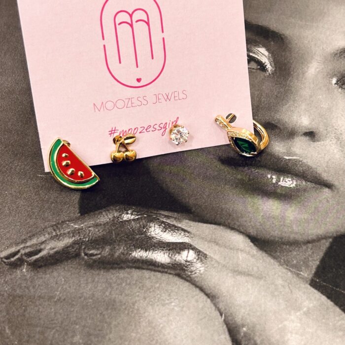 WATERMELON SET EARRINGS