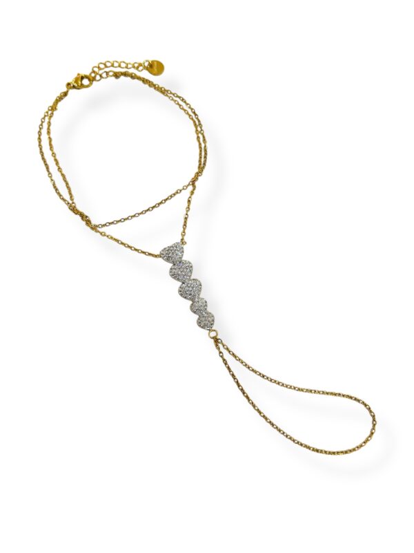 PAMY HEART HAND BRACELET - Image 1