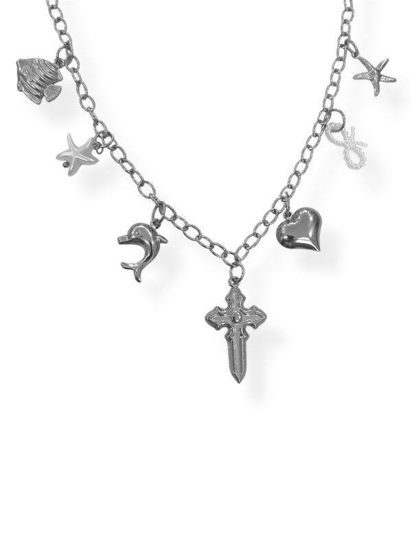 CROSSY CHARM NECKLACE - Image 1