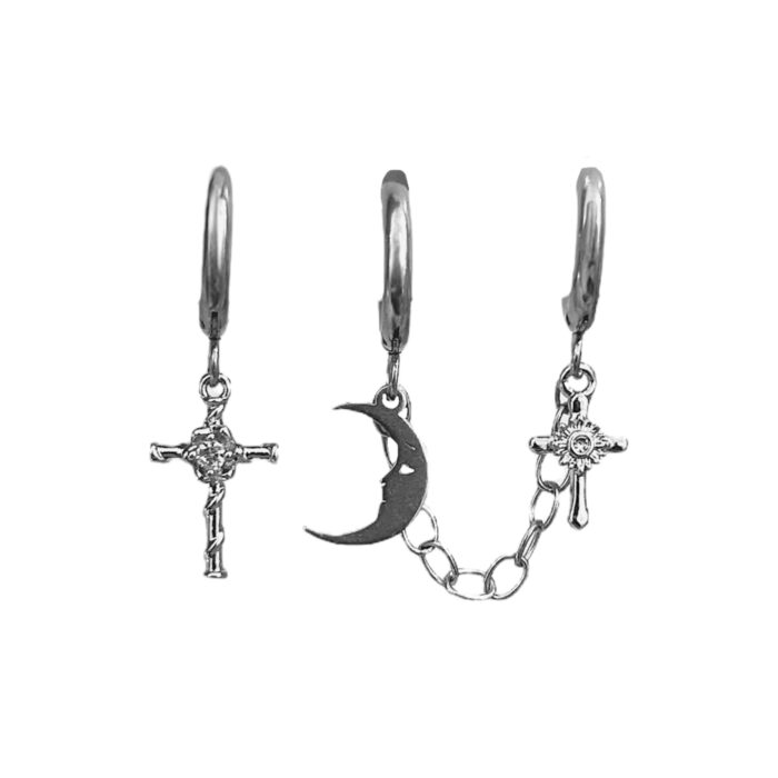 SILER NIGHT SET EARRINGS