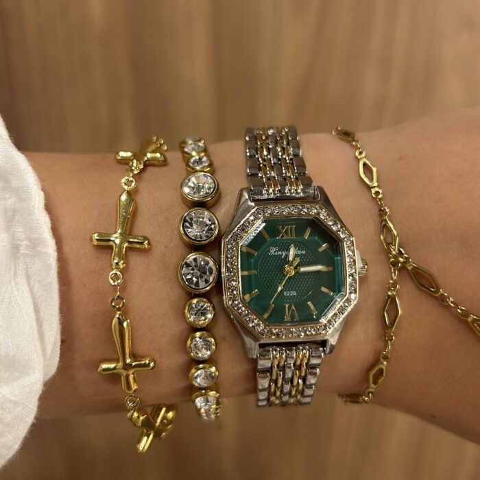 VIOLET GREEN WATCH