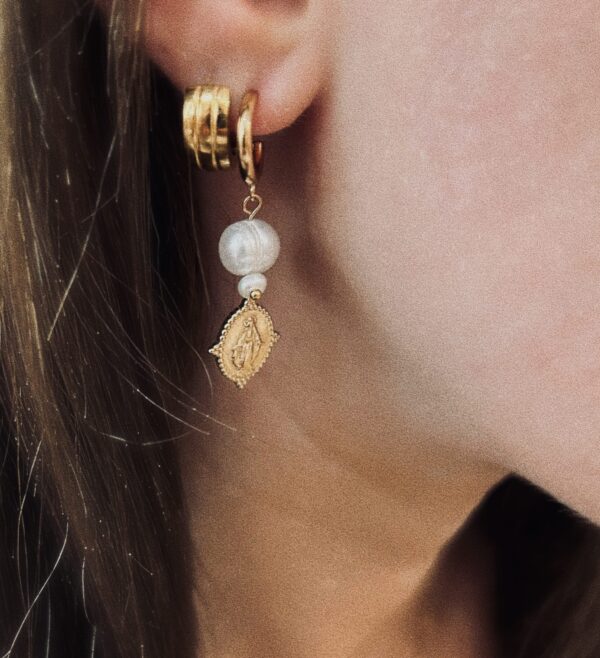 MARIAM PEARL EARRINGS - Image 2