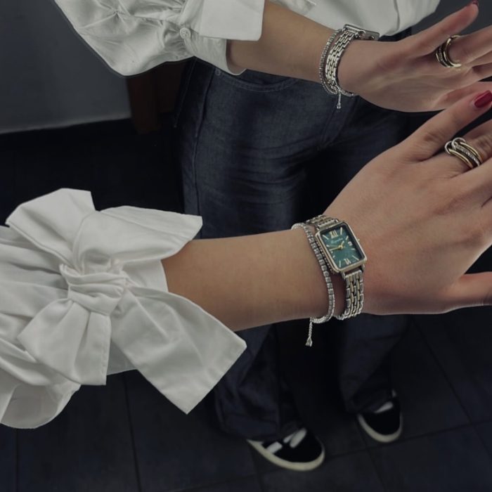 ORXIDEA GREEN & MIX WATCH