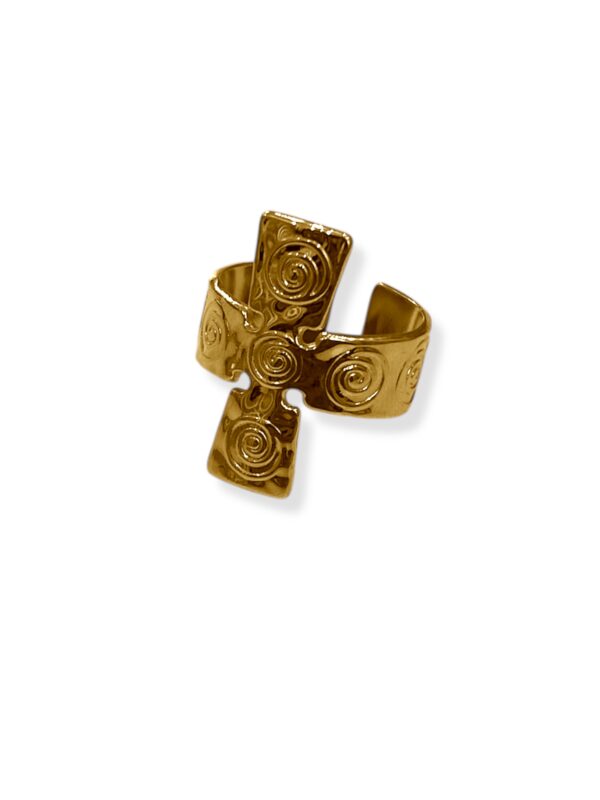 EGYPT CROSS RING - Image 1