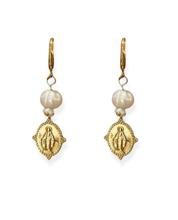 MARIAM PEARL EARRINGS - Image 1