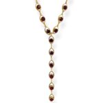 RED QUEEN TIE NECKLACE