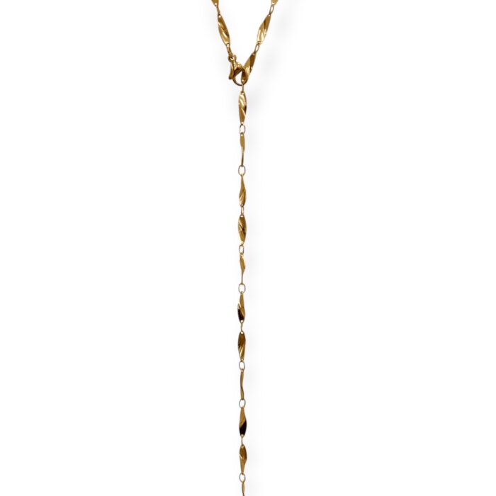 ALLYS TIE CHAIN NECKLACE