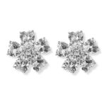 SILER LOVE FLOWER EARRINGS