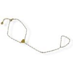 PERLY HEART RING BRACELET