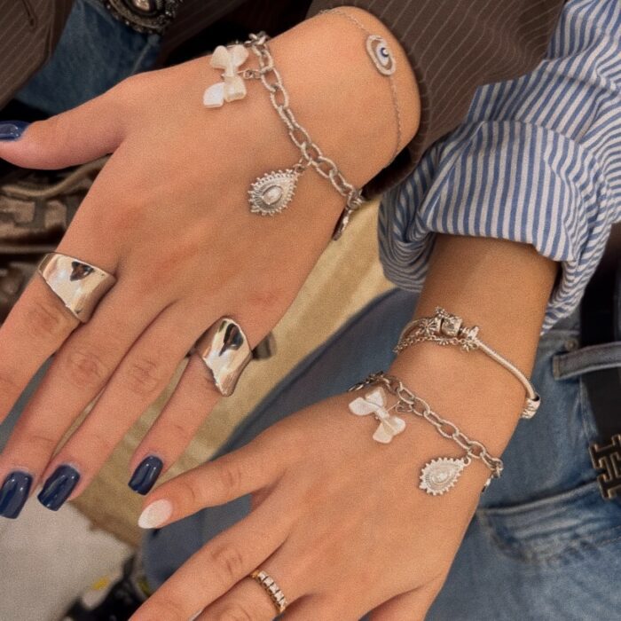 PEARL BOW LOMY CHARM 1,5CM