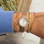 FOLLY LUXE WHITE WATCH