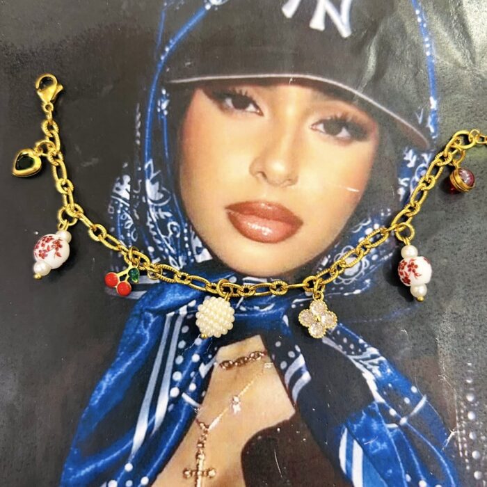 GREEN HEART CHARM 1CM