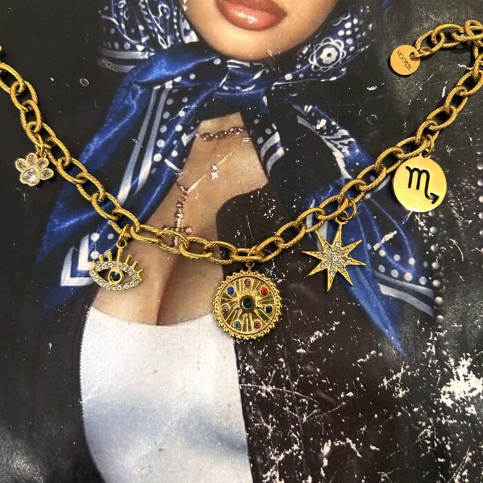 SPARKLE STAR  CHARM 3CM