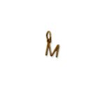 M MONOGRAM CHARM 1CM