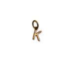 K MONOGRAM CHARM 1CM