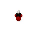 MINY RED CHARM 2CM