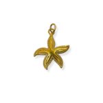 SEA GOLD STAR  CHARM 3CM