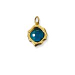 BLUE SPARKLE CHARM 2,5CM