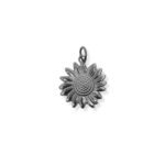 SILVER FLOWER CHARM 3,3CM