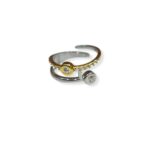 GEKLYN SILVER&GOLD RING