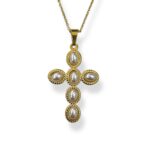 PERLYNA CROSS NECKLACE