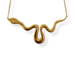 GOLDY SNAKE NECKLACE