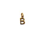 B MONOGRAM CHARM 1CM