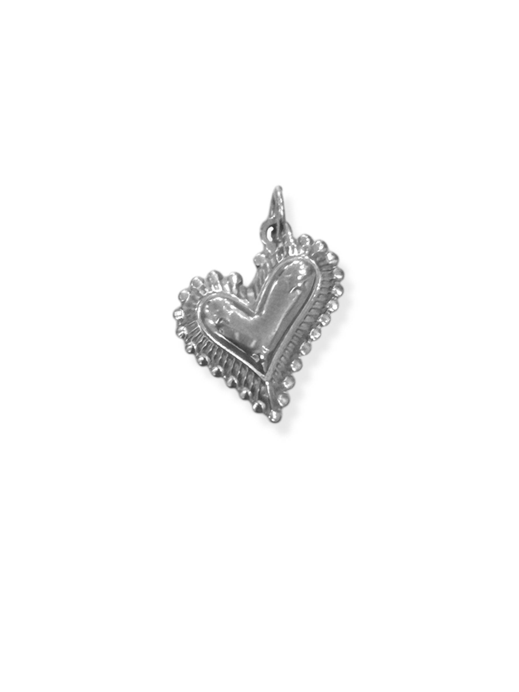 Photoroom_20251020_151957 SILVER HEART STARS CHARM 2,5CM - Image 1