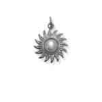 SILVER SUN PERLA CHARM 2,2CM