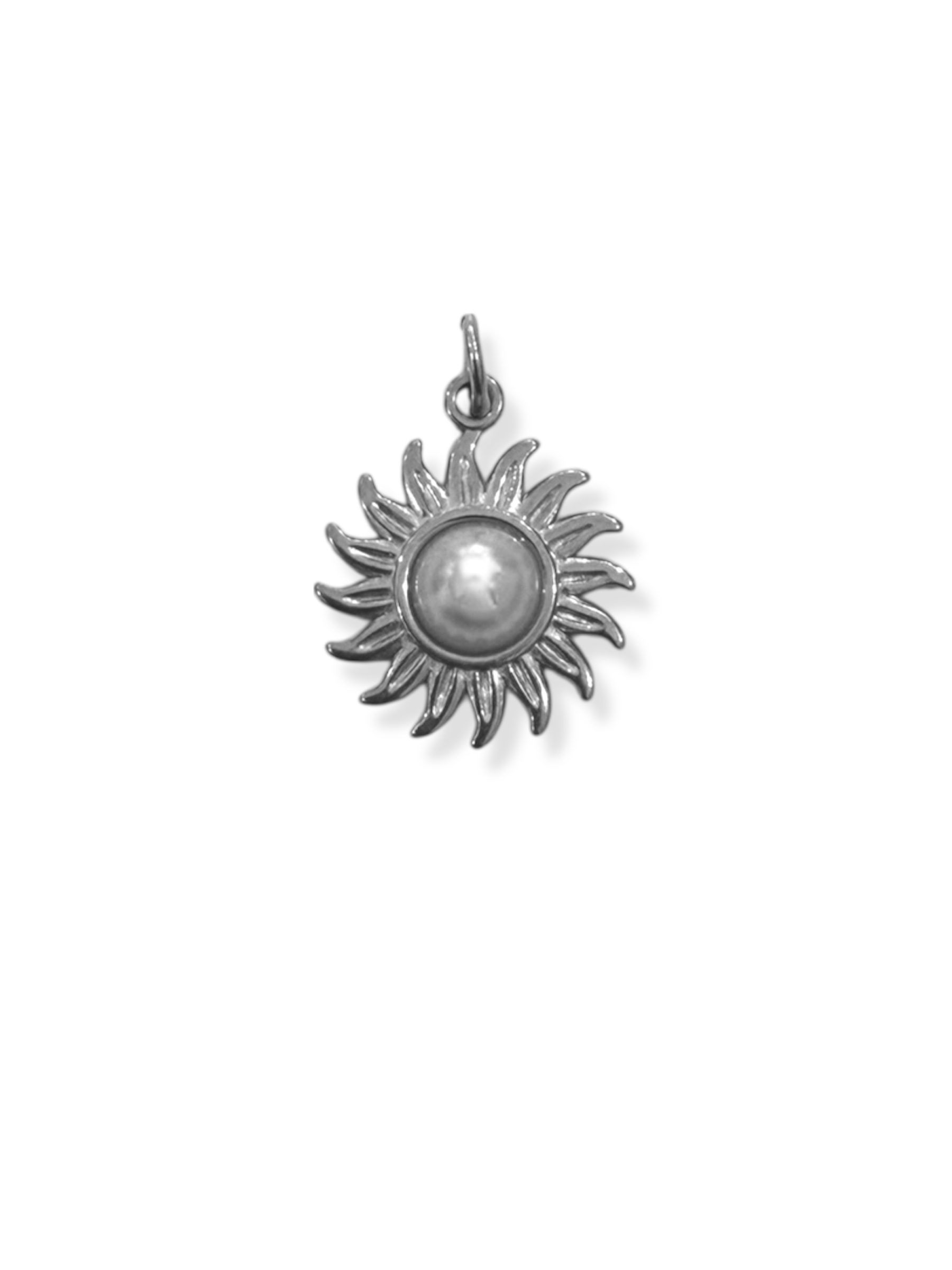 Photoroom_20251020_152249 SILVER SUN PERLA CHARM 2,2CM - Image 1