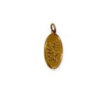 GOLD VINTAGE CHARM 3CM