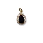 BLACKY SPARKLE CHARM 2CM